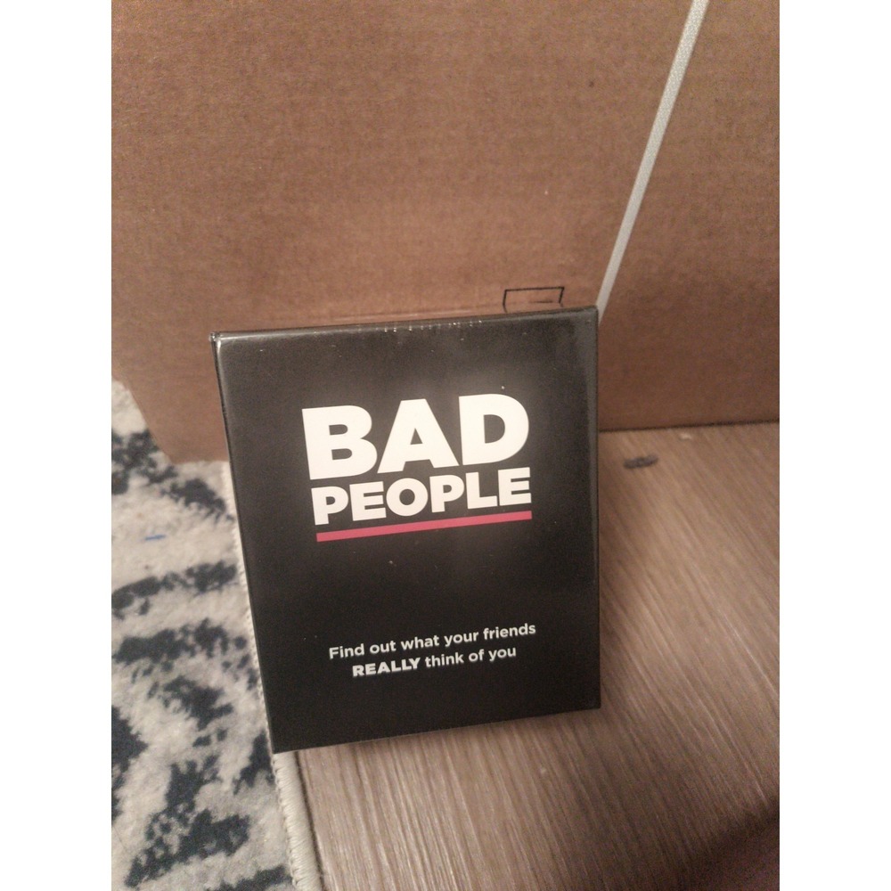 BAD PEOPLE Game - Find Out What Your Friends Really Think of You - NEW